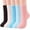 Vintage Solid, variant on Fuzzy Socks for Women Warm Winter Slipper Socks Soft Casual Sleeping Socks Cozy Crew Socks