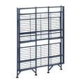 thumbnail image 5 of Convenience Concepts Xtra Storage 3 Tier Wide Folding Metal Shelf, Cobalt Blue, 5 of 8