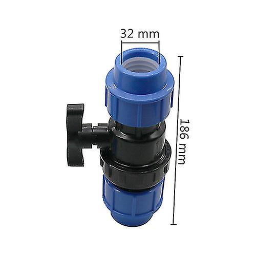 Outter Diameter 32mm Pipe Connector Straight Tee Elbow Connectors Valve ...