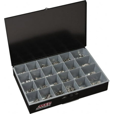 

Value Collection M3x0.50 to M16x2 Thread 1 680 Piece Stainless Steel Nut & Washer Assortment Grade 18-8
