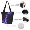 thumbnail image 4 of Disketp Purple And Blue Nebula Bolsa de Hombro Casual para Mujer, Bolso Cruzado para Compras, Viajes y Uso Diario, 4 of 6