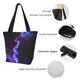 thumbnail image 4 of Disketp Purple And Blue Nebula Bolsa de Hombro Casual para Mujer, Bolso Cruzado para Compras, Viajes y Uso Diario, 4 of 6