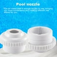 thumbnail image 4 of 3/4 Inch Pool Jet Nozzles SP1419D Flow Inlet Fitting Opening Water Directional Pool Return Fittings with 1-1/2 Inch, 4 of 9
