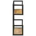 thumbnail image 2 of vidaXL Wall Shelf 31.5"x7.9"x23.6" Rough Mango Wood, 2 of 10