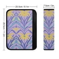 thumbnail image 6 of WYYP Flower Pattern Soft Comfort Car Seat Belt Pads Cover 2Pcs, 6 of 6