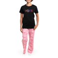 thumbnail image 4 of CafePress - Get Out The Vote 2008 Pajamas - Women's Short Sleeve Print T-Shirt and Pants Dark Cotton Pajama Set, 4 of 7