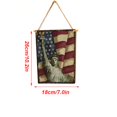 thumbnail image 7 of FNNMNNR 2 Pcs Wooden Pendant Ornament Rectangle Wood Board Wall Hanging Rope Blank Sign Crafts, 7 of 7