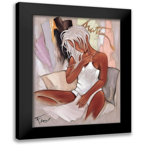 Farel, Pierre 12x14 Black Modern Framed Museum Art Print Titled - Matin pour Elle