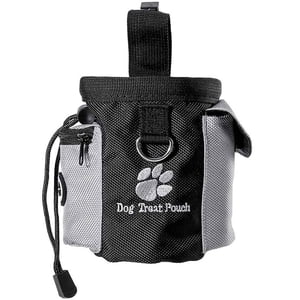 Pochette d'entraînement au traitement des chiens – Jouets d'animaux de compagnie faciles à transporter, des bonbons, des friandises – Distributeur de sacs de cailloux intégré