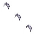 thumbnail image 3 of Qarigey Turbante africano nudo estilo bohemio protección solar banda ancha accesorios elásticos sombreros gorro mujer negro blanco cebra Type1 NO1 Qarigey  CBP468886, 3 of 6