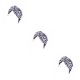 thumbnail image 3 of Qarigey Turbante africano nudo estilo bohemio protección solar banda ancha accesorios elásticos sombreros gorro mujer negro blanco cebra Type1 NO1 Qarigey  CBP468886, 3 of 6