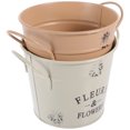 thumbnail image 3 of 2Pcs Iron Flower Buckets Balcony American Style Flower Succulent Flower Holders, 3 of 8
