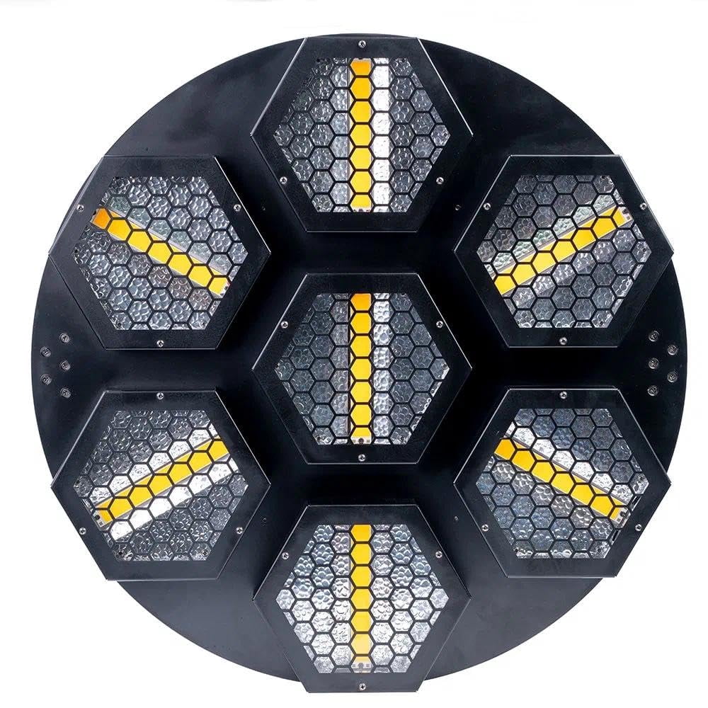 Vintage DMX Lights 7 * 60W Pixel LED RGB Stage Effect Light for Club Party Backgroud DJ Lighting