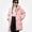 Pink, variant on DJDLJWCJ Girls Parka Jacket Thicken Puffer Winter Warm Hooded Jacket Solid Color Full Zipper Quilted Coat Pink Size 2T