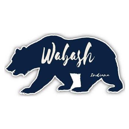

Wabash Indiana Souvenir 3x1.5-Inch Fridge Magnet Bear Design