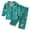 f#90Green304, variant on HAYIMI Boys Cartoon Print Pajama Comfortable Sleepwear Loungewear Kids Home Wear Soft Nightwear Long Sleeve Lapel Button Shirts Blouse Tops With Pants Homewear, 3-4 Years