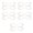 Milky 5 by 3 equal code, variant on Bra Strap Clips for Back Bra Strap Clips Cleavage Control Bra Strap Holder
