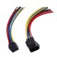 thumbnail image 1 of 1 Juego 15cm Coche Macho Hembra 16 Pin Enchufe Conector Coleta Arnés, 1 of 1