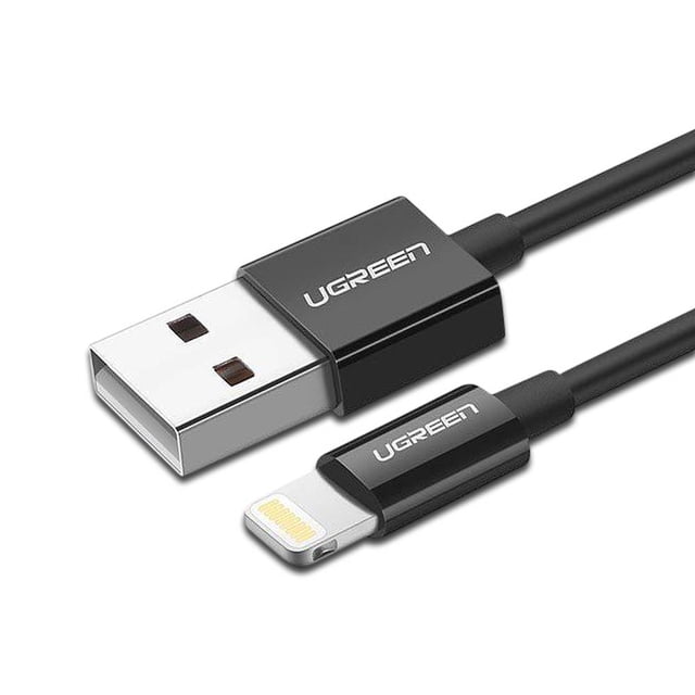 Cable de datos UGREEN de Lightning a USB 2.0, 1m de longitud. Color Ugreen 80822