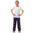 thumbnail image 3 of DC Comics Boys' Superman Red and Yellow Emblem Logo Man Of Steel Action Poses All-Over Print Sleep Lounge Pajama Pant, 3 of 6