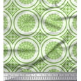 thumbnail image 1 of Soimoi Cotton Voile Fabric Floral Mandala Decor Fabric Printed Yard 42 Inch Wide, 1 of 1