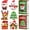 Set-D, variant on 6 Pack Santa Claus Design Building Blocks Set, Christmas Theme Building Blocks Ornaments, Mini Building Figures, DIY Stocking Stuffers, Xmas New Year Birthday Gifts, Party Favors (Set-B)