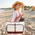 thumbnail image 2 of Bolsa de Playa Impermeable Lekesping para Mujer 35L con Compartimento para Zapatos, 2 of 7