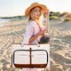 thumbnail image 2 of Bolsa de Playa Impermeable Lekesping para Mujer 35L con Compartimento para Zapatos, 2 of 7