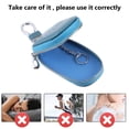 thumbnail image 3 of Shisuyan 1Pc Durable Car Key Bag Fashion Vehicle Key Pouch Portable Car Key Case, 3 of 8