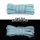 thumbnail image 1 of 1 par de cordones planos reflectantes para zapatillas fluorescentes, cordones deportivos, cordones para correr, cordones para niños y adultos, cordones de 100cm Gao Jinjia LED, 1 of 2