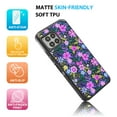 thumbnail image 4 of TJS for T-Mobile Revvl 7 Pro 5G Phone Case, with Tempered Glass Screen Protector, Dual Layer Hybrid Magnetic Support Shockproof Heavy Duty Cover (Mystical Floral Boom), 4 of 6