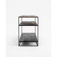 thumbnail image 3 of Novasolo Indoor Modern Home Decorative Furniture Console Table - Natural & Black, 3 of 7