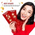 thumbnail image 4 of 24pcs Zodiac Rabbit Red Envelopes 2023 Red Packets Chinese New Year Money Pockets, 4 of 8