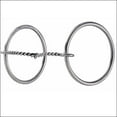 thumbnail image 4 of Ah454 Hilason Stainless Steel Ring Horse Bit Thin Twisted Wire Snaffle Mouth, 4 of 4