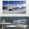 thumbnail image 1 of Winter in Alps Panorama - Landscape Canvas Art Print, 1 of 4