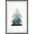 thumbnail image 2 of Parvez Taj "Triangular Forest" Framed Painting Print, 2 of 6