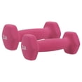 thumbnail image 1 of Par de Mancuerna de Neopreno Sunny Health & Fitness 2 LB Mod. NO. 021-2 Rosa, 1 of 6