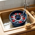 thumbnail image 5 of chaungfeng Swirl Bowl Fruit Rinse Bowl, Rinse Bowls with Washing Fruit Washer Colander Kitchen Strainer Bowls, Blue, 5 of 5