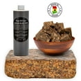 thumbnail image 2 of African Black Soap Liquid 16 oz. 100% Raw Pure Natural Organic From Ghana. Acne Treatment, Aids Against Eczema & Psoriasis, Dry Skin, Scars & Dark Spots. Great For Pimples, Blackhead, Face & Body Wash, 2 of 9
