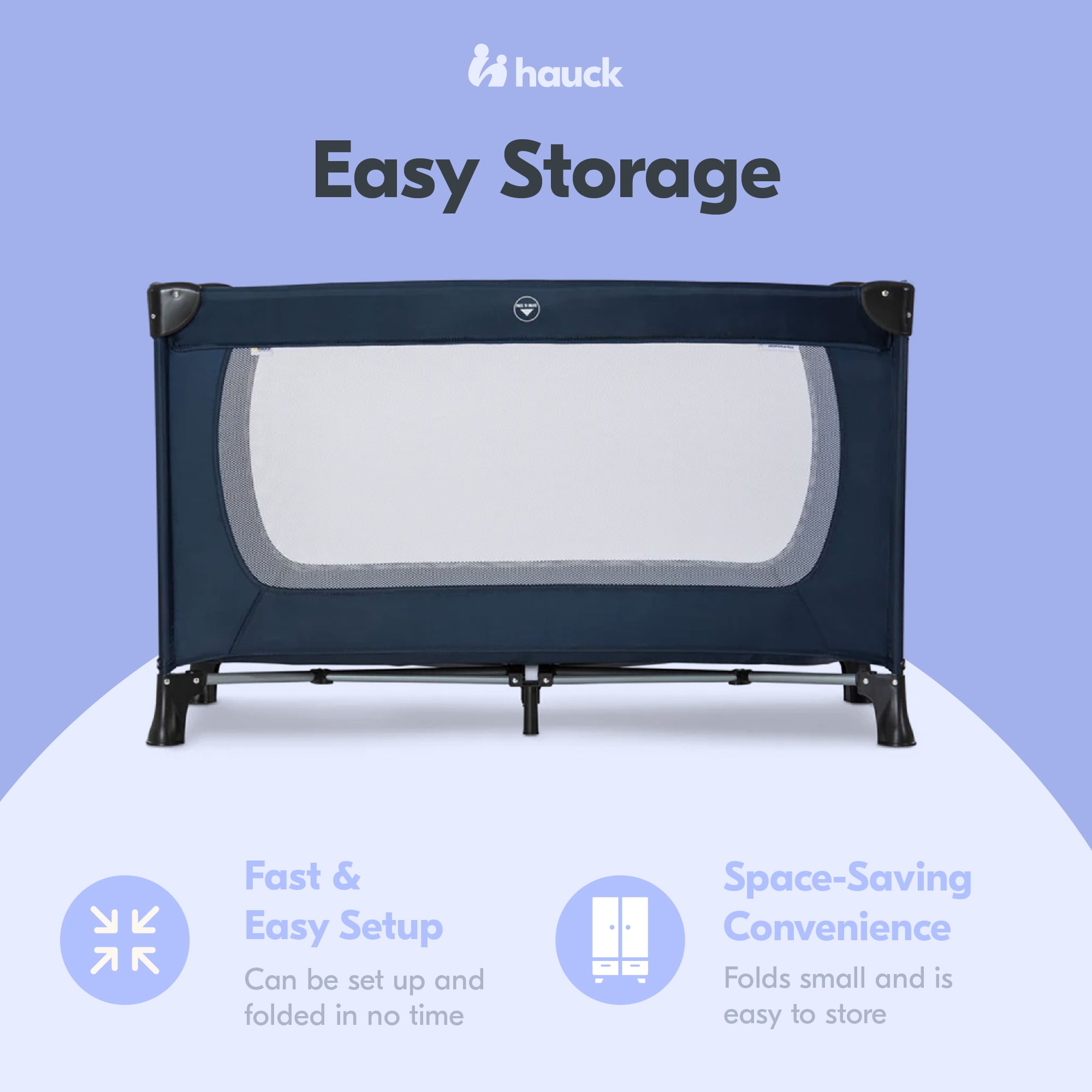 hauck Dream N Play Plus Foldable Travel Bed and Playpen with