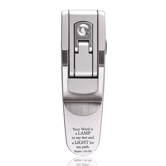 Silver Pop-Up Booklight