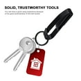 thumbnail image 2 of KAKOWELY Multifunctional Belt Buckle Key Holder Durable Keychain Key Clip Key Ring,3.31"X0.98"X0.47", 2 of 5