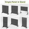 thumbnail image 6 of MAYEERTY 72" x 47" Outdoor Privacy Screen, Metal Decorative Screen, 6 of 6