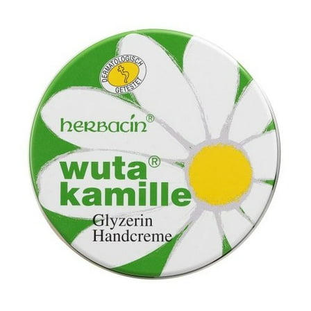 Herbacin Kamille Glycerine Hand Cream 75ml 2.5oz Tin