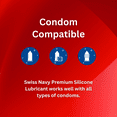 thumbnail image 5 of Swiss Navy Premium Silicone Based Personal Lubricant, 3 oz., 5 of 13