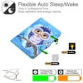 thumbnail image 3 of Allytech iPad 10.2" 8th Generation Case 2020, iPad 10.2" 7th Gen Case 2019, iPad Air 3 10.5" Case, Smart Cover Auto Sleep Wake Kickstand Flip Shockproof Case for Apple iPad 10.2", Cute Owl, 3 of 6