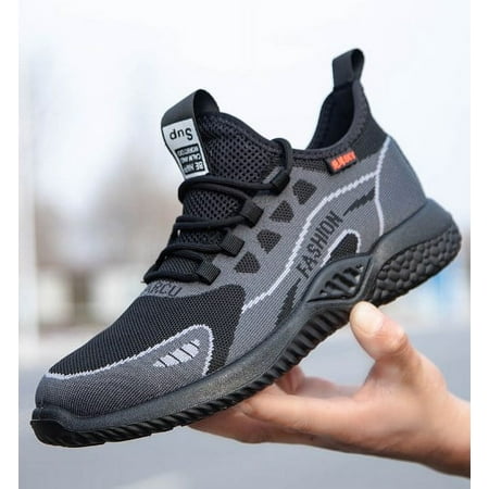 

Weaving Breathable Labor Protection Shoes For Men Anti Smashing Anti Piercing Anti-Wear And Anti Slip Breathable Protective Shoes