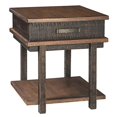 thumbnail image 3 of Ashley Furniture Stanah 1 Drawer End Table in Black and Brown, 3 of 5