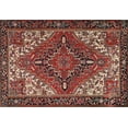 thumbnail image 1 of Ahgly Company Indoor Rectangle Traditional Saffron Red Area Rugs, 5' x 7', 1 of 6