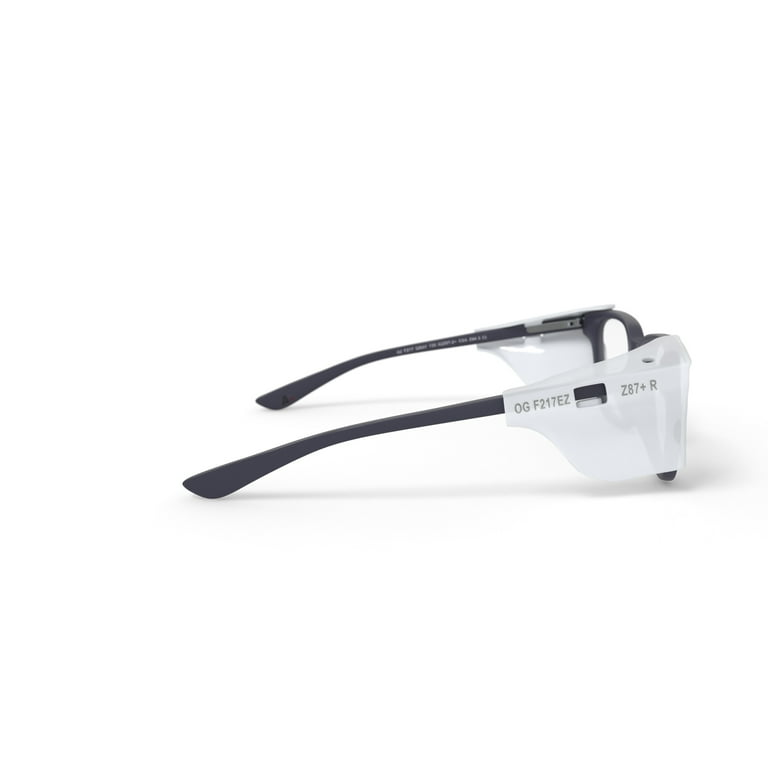 Hilco Vision A2 F217 Prescription Safety Glasses, Matte Gray, OSHA